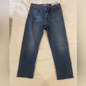 Levi's Blue Straight-Leg Jeans